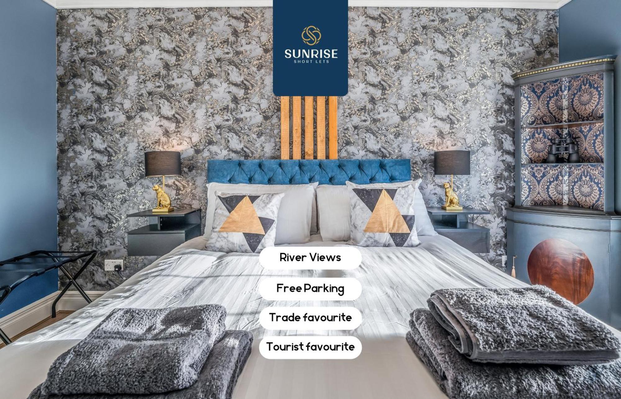 דאנדי Presidential Apartment, Family Home, Luxury Bedrooms, 2 Rooms, 1 King Bed, 2 Single Beds, Free Wifi, Free Parking, Tourists, Business Travelers, Relocation, Beautiful River Views, - Long Stays, Invoice And Reduced Price Are Only Via Sunrise Short Let מראה חיצוני תמונה