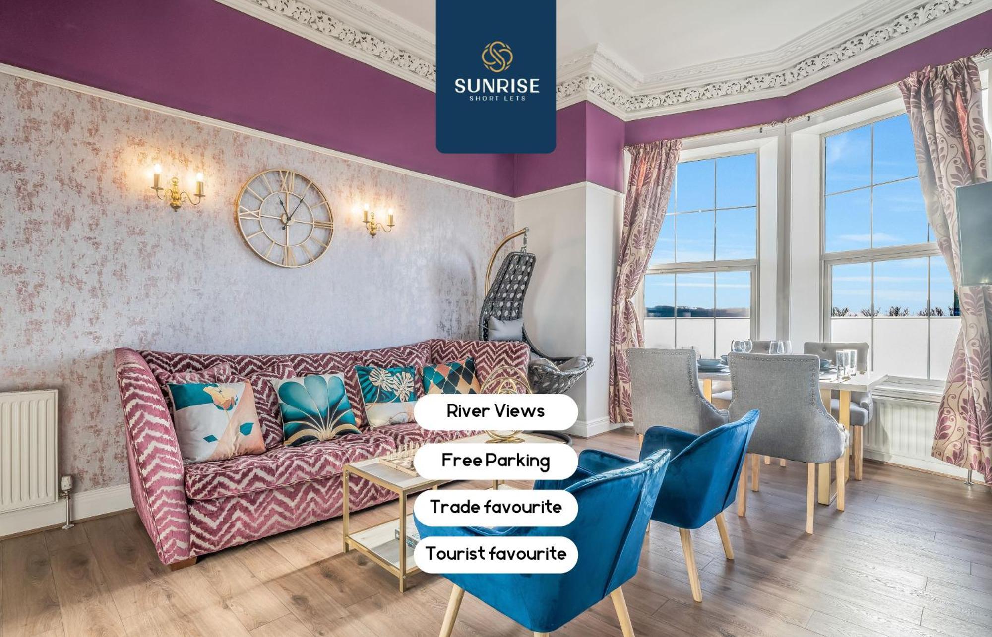 דאנדי Presidential Apartment, Family Home, Luxury Bedrooms, 2 Rooms, 1 King Bed, 2 Single Beds, Free Wifi, Free Parking, Tourists, Business Travelers, Relocation, Beautiful River Views, - Long Stays, Invoice And Reduced Price Are Only Via Sunrise Short Let מראה חיצוני תמונה